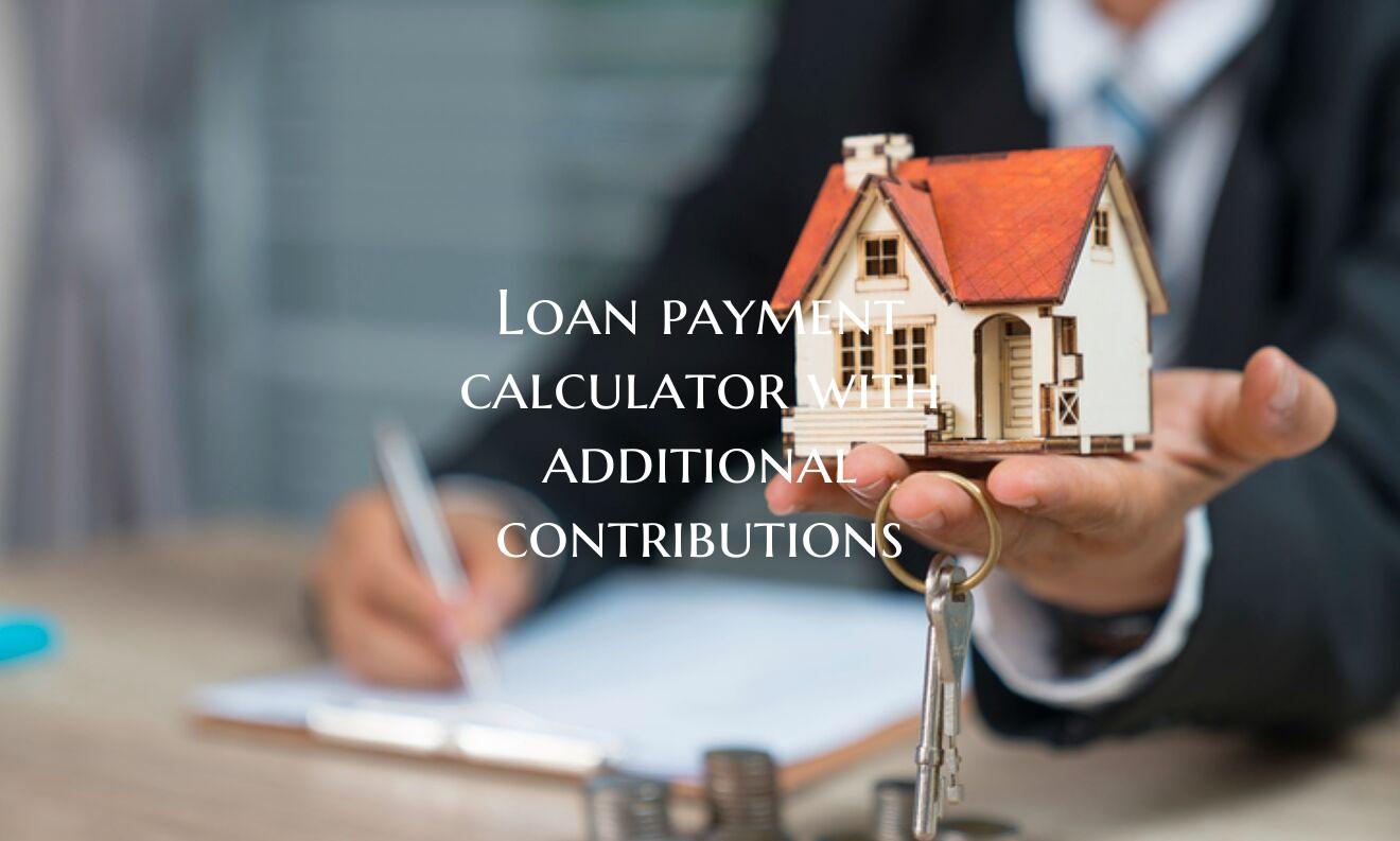 Loan payment calculator with...